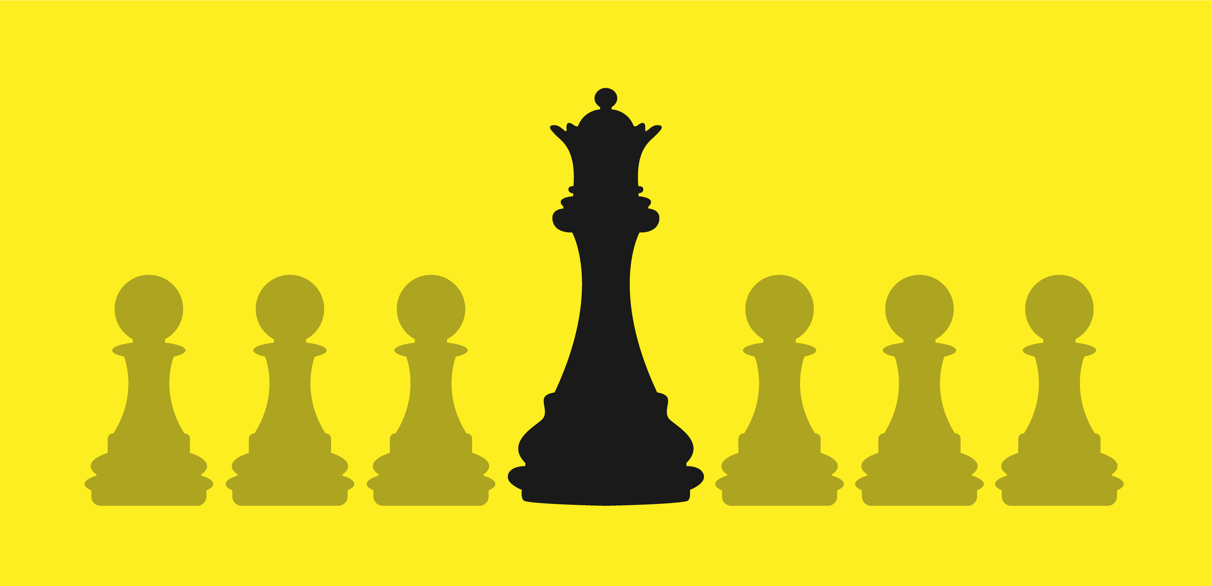 Chess piece silhouette