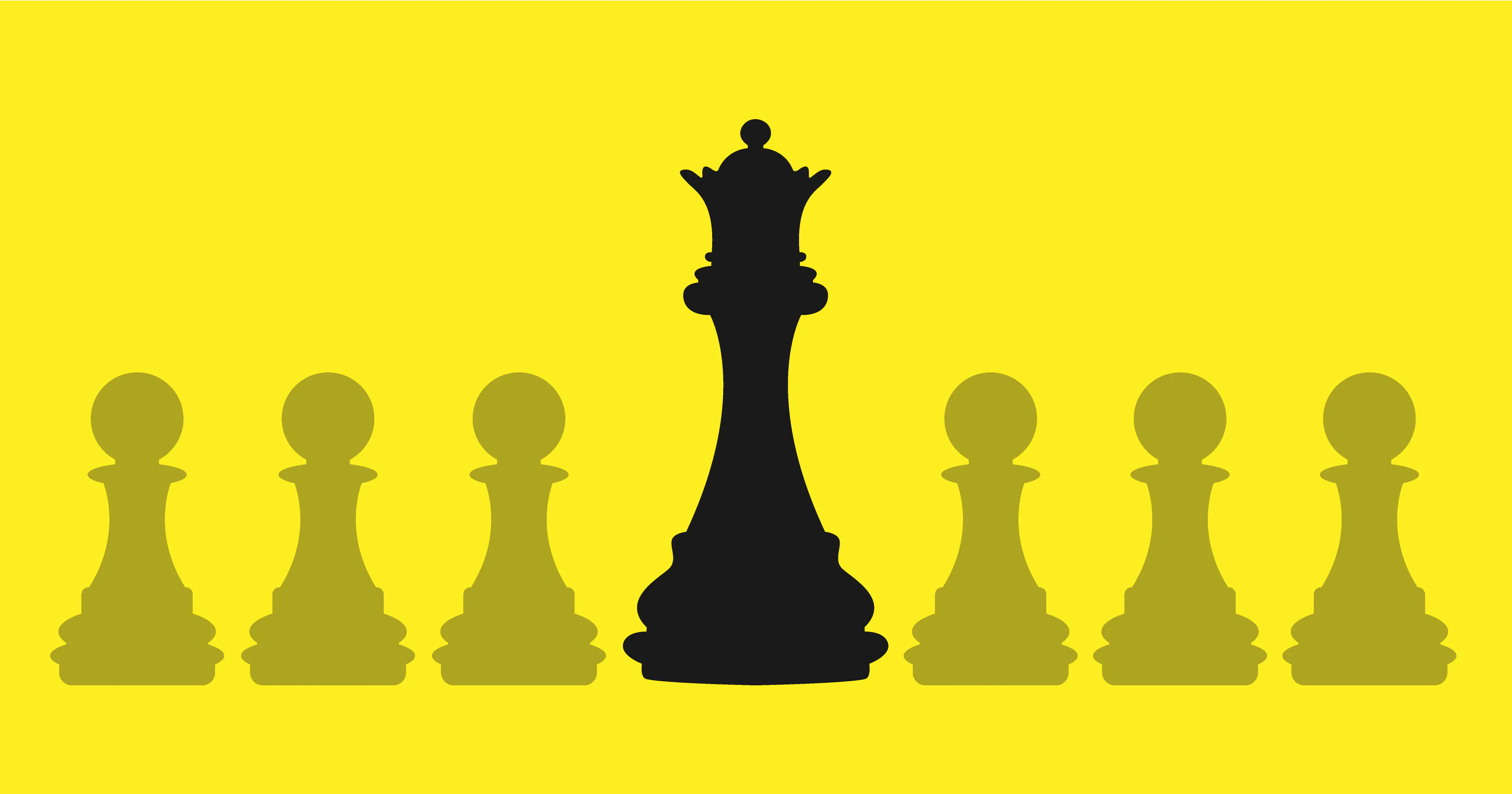Chess piece silhouette