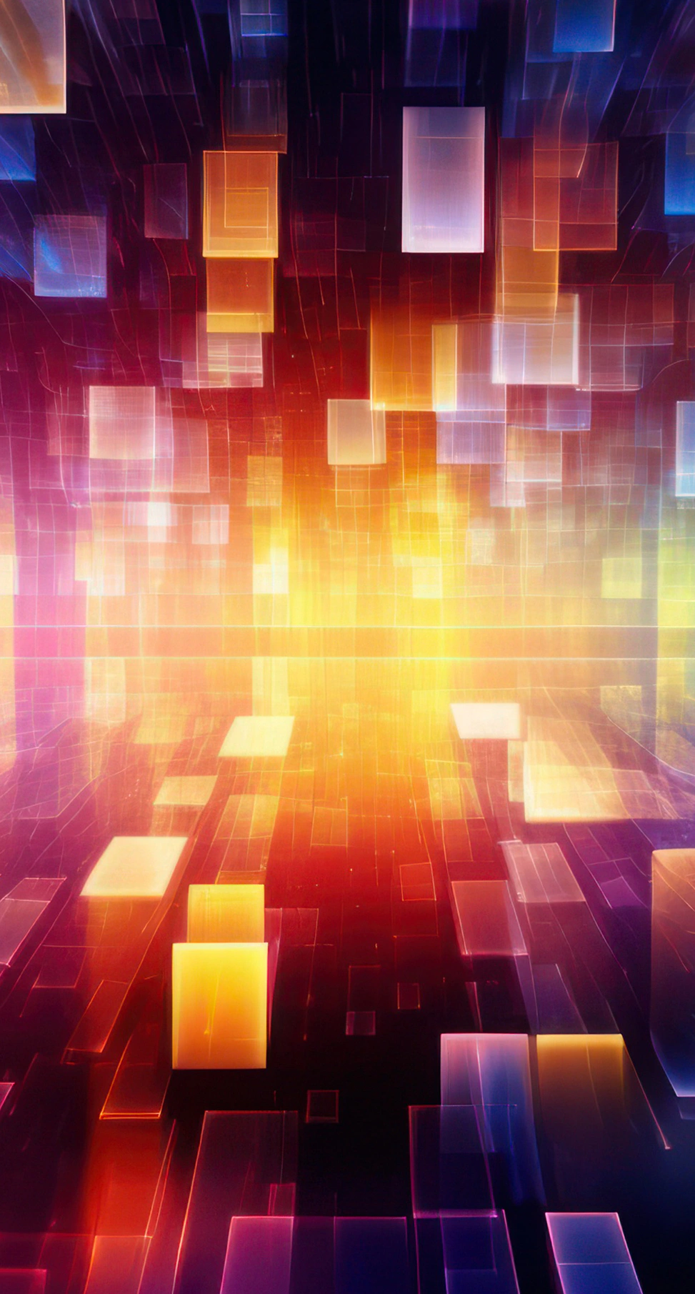 An multicoloured image representing headless CMS