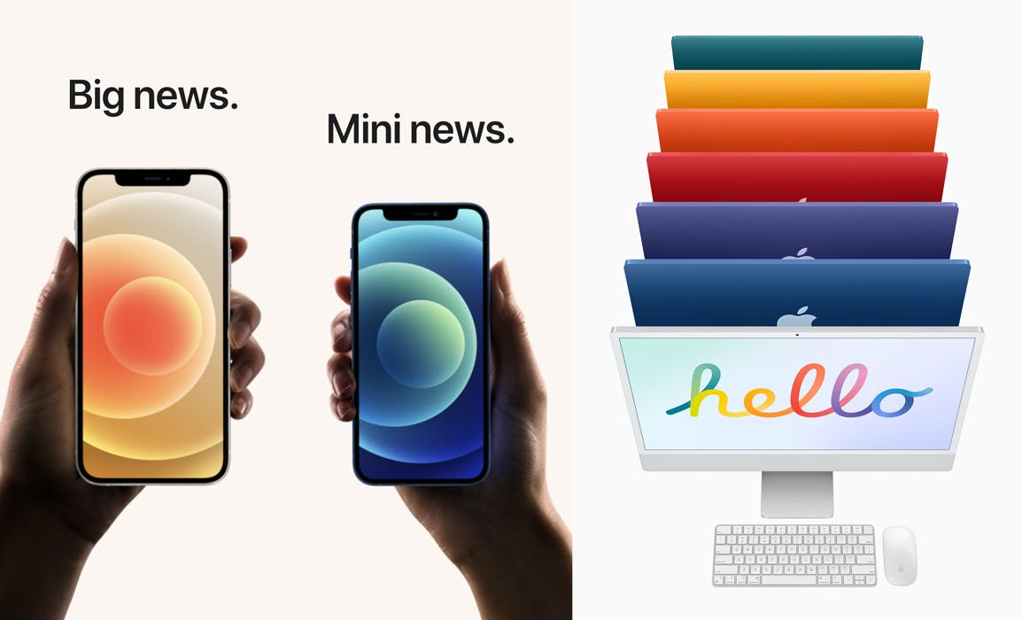 Apple promotional images