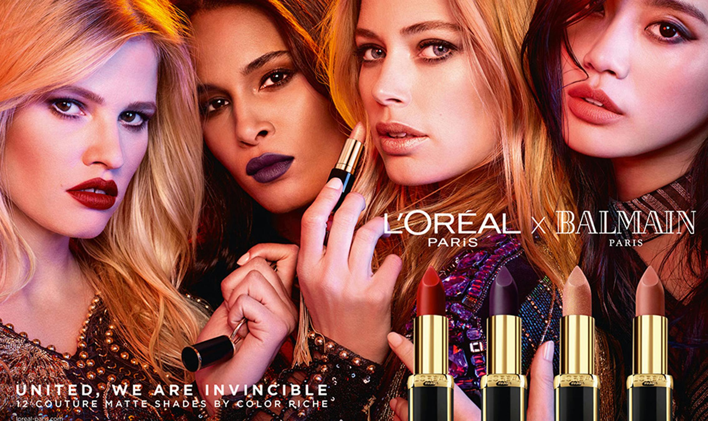 L'Oréal and Balmain merger panel