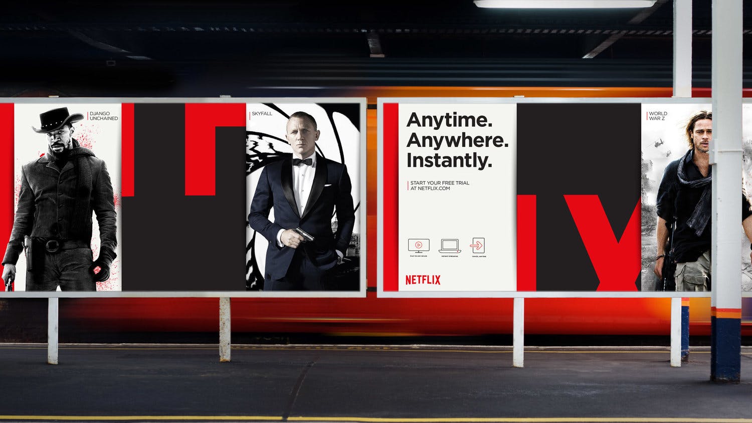 Netflix promotional banner