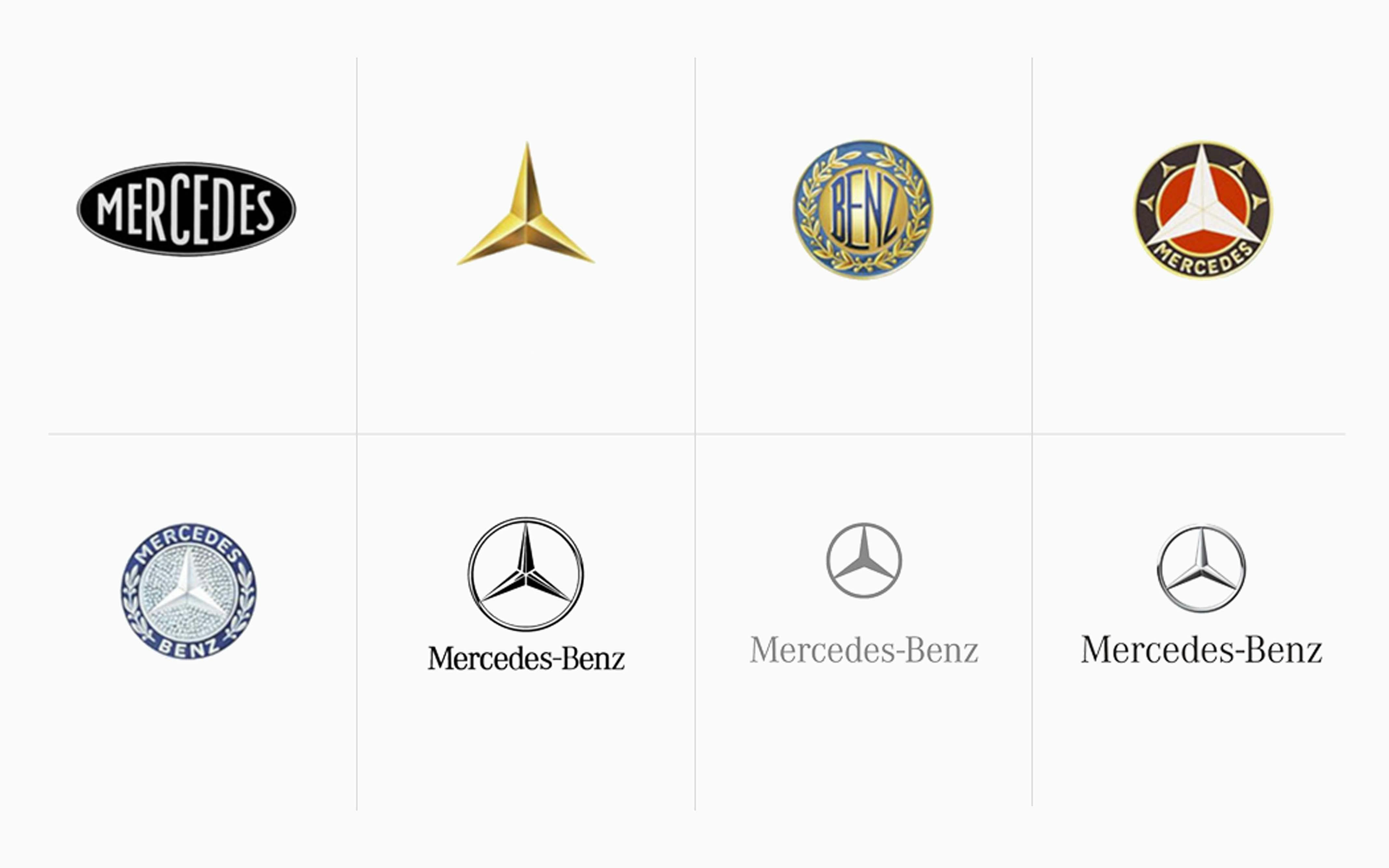 Mercedes Benz logos