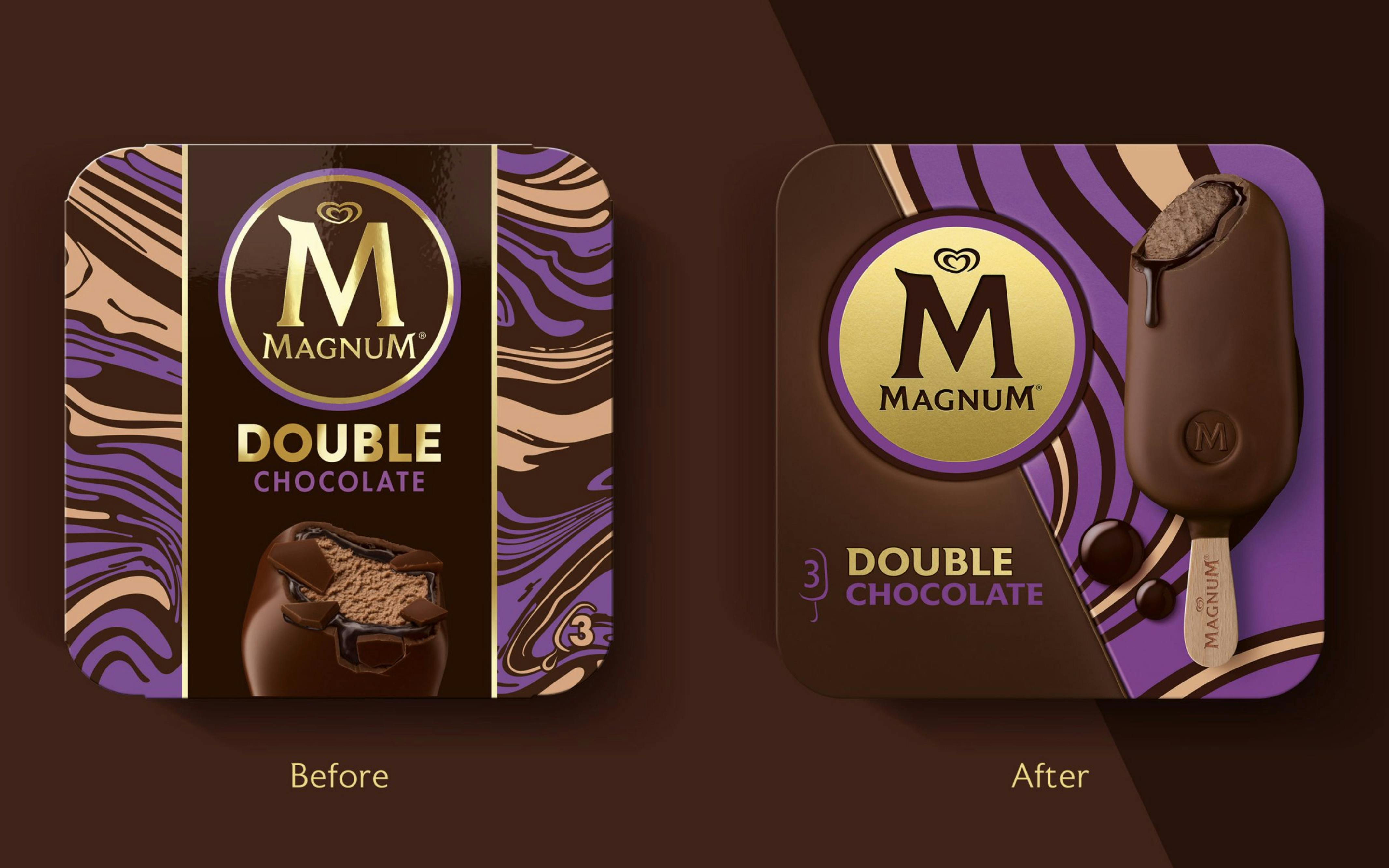 Magnum ice cream box