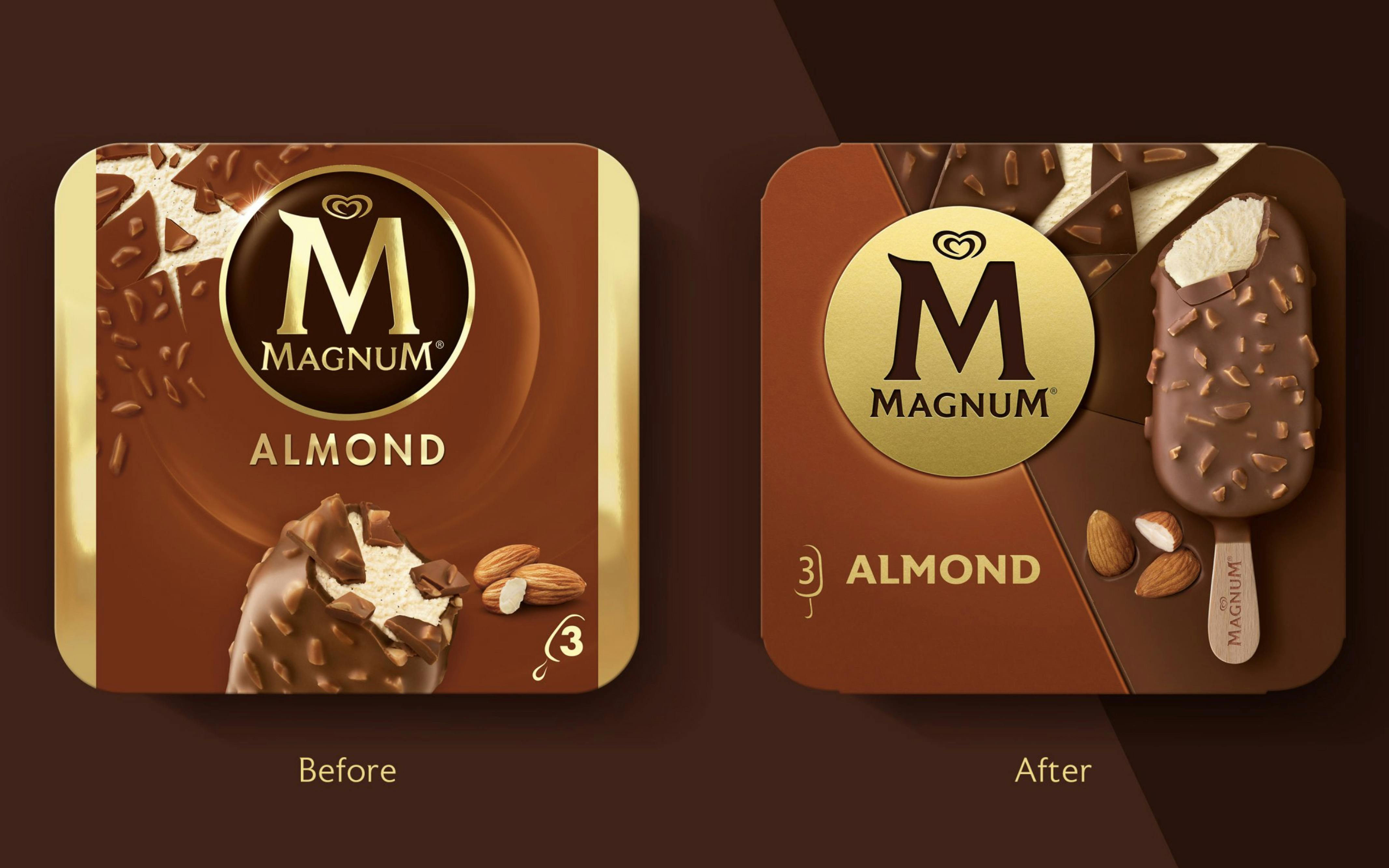 Magnum ice cream box