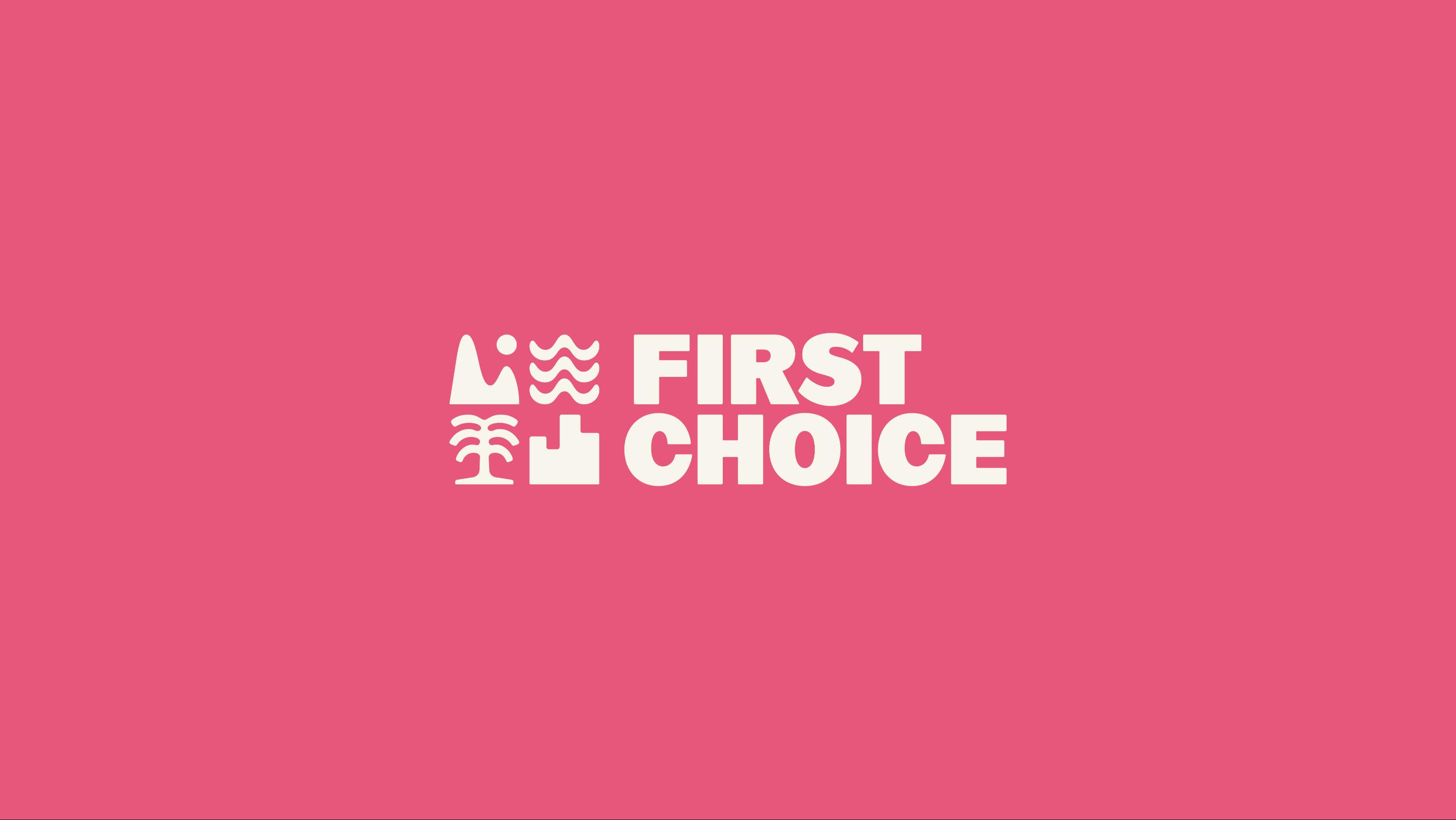 An image with First Choice logo