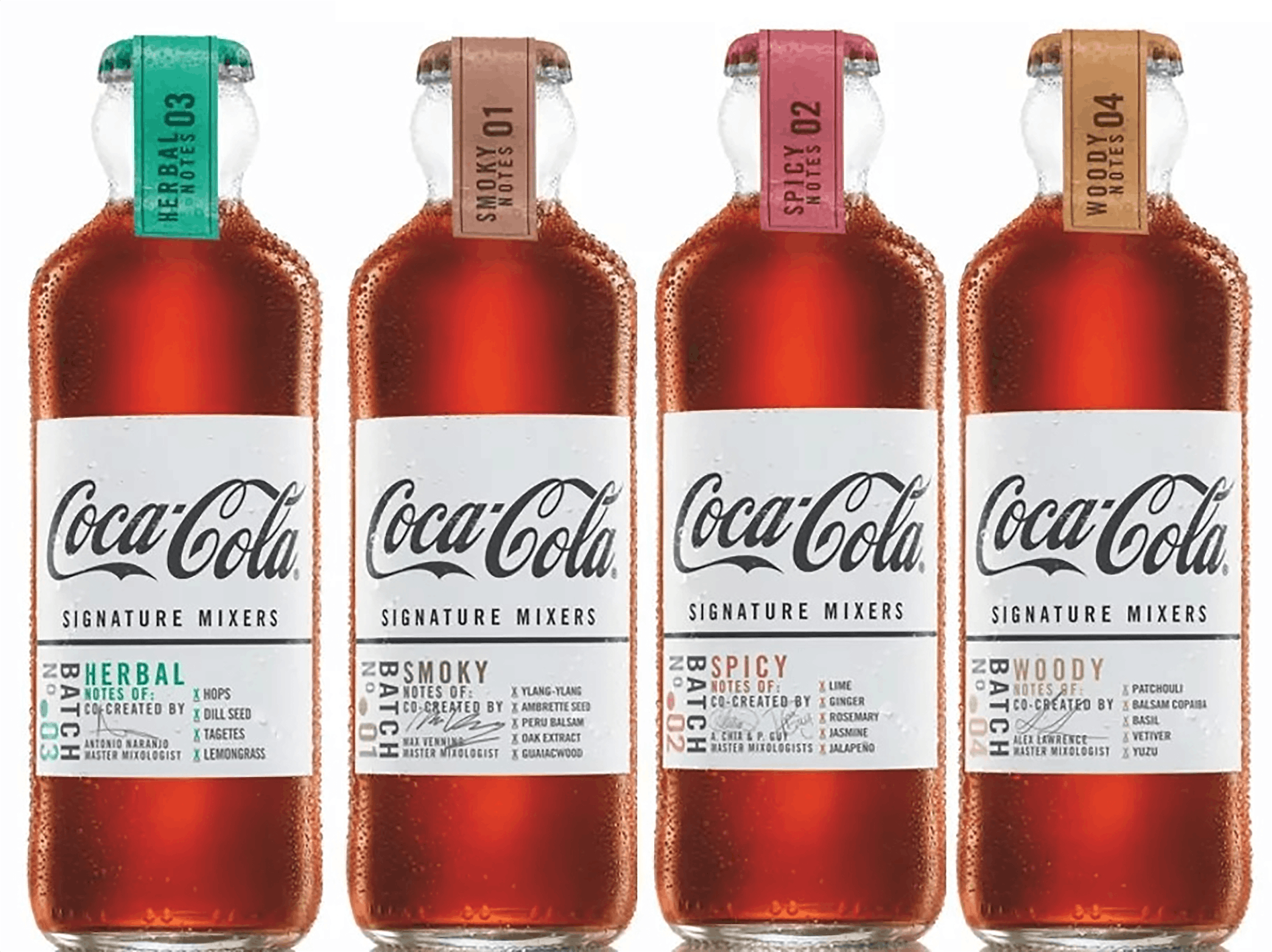 Image of Coca Cola signature mixers