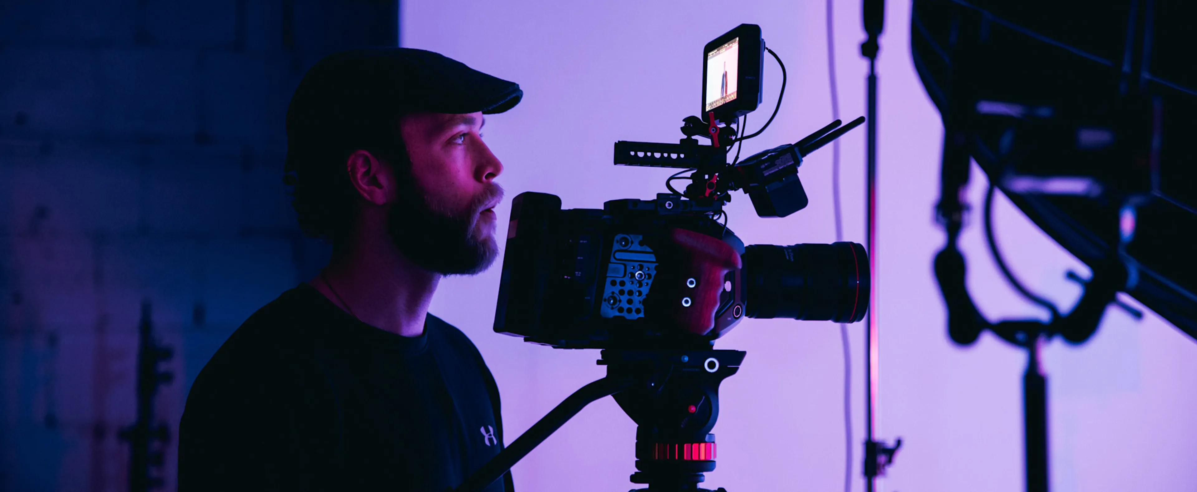 Cameraman on set