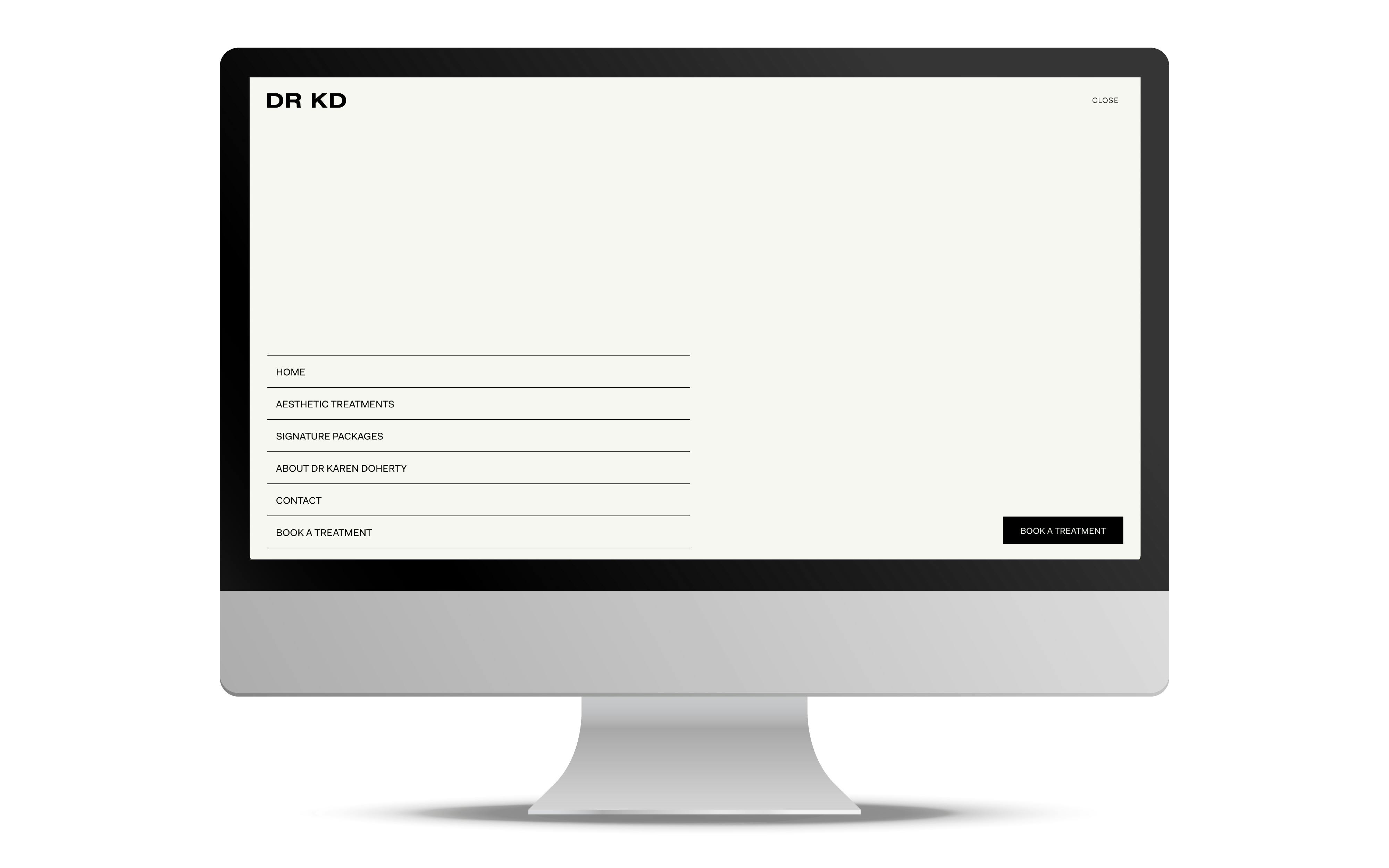 Dr Karen Doherty - Website visual