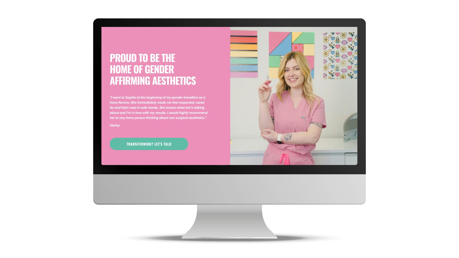 Joy website showcase