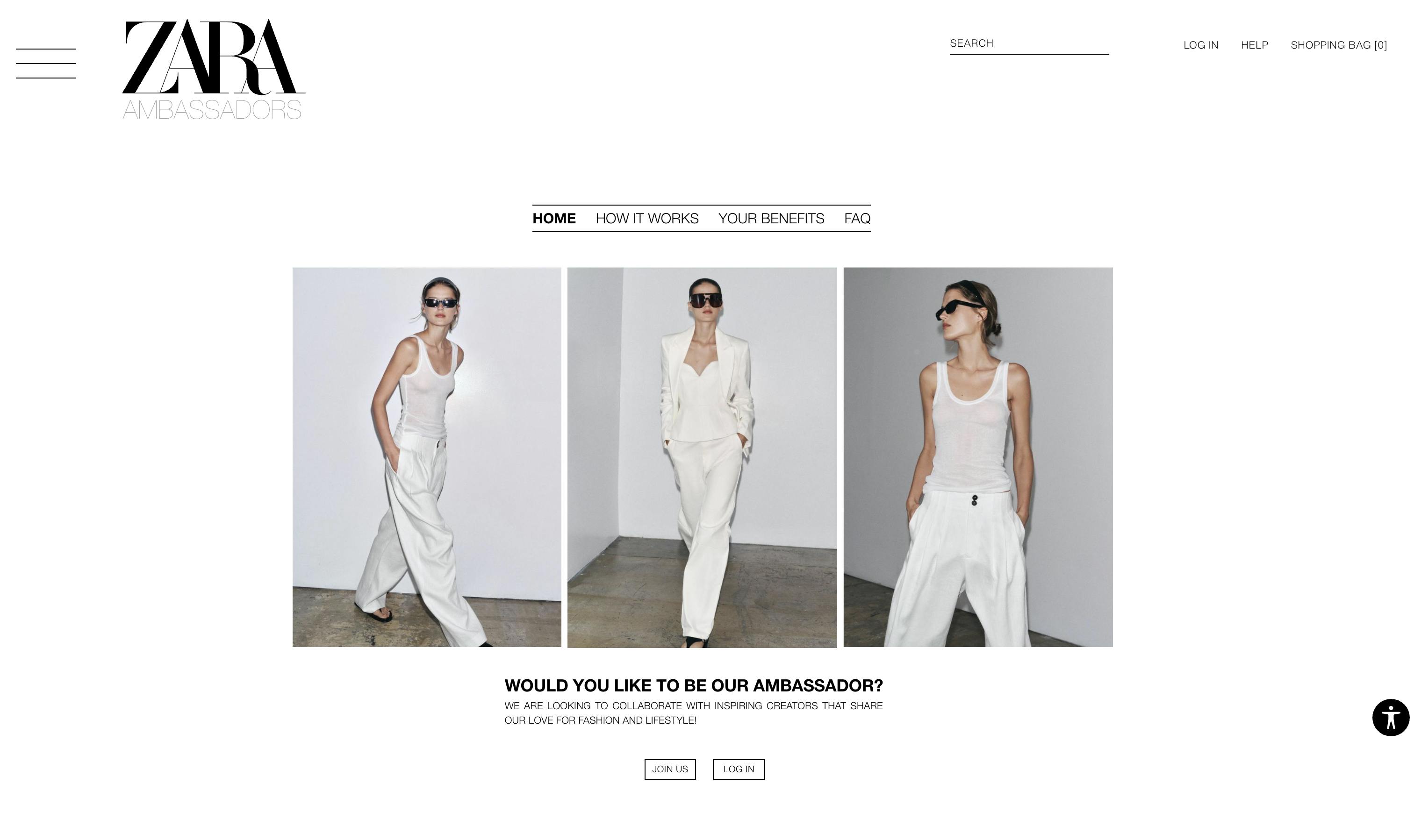 Zara ambassadors program