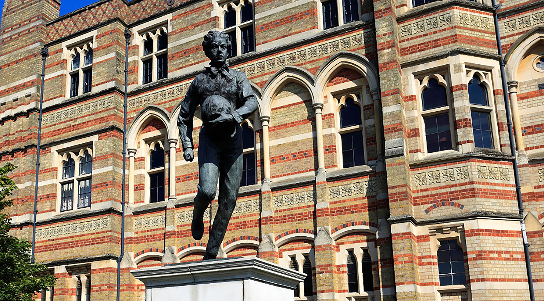 rugby uk web ellis statue