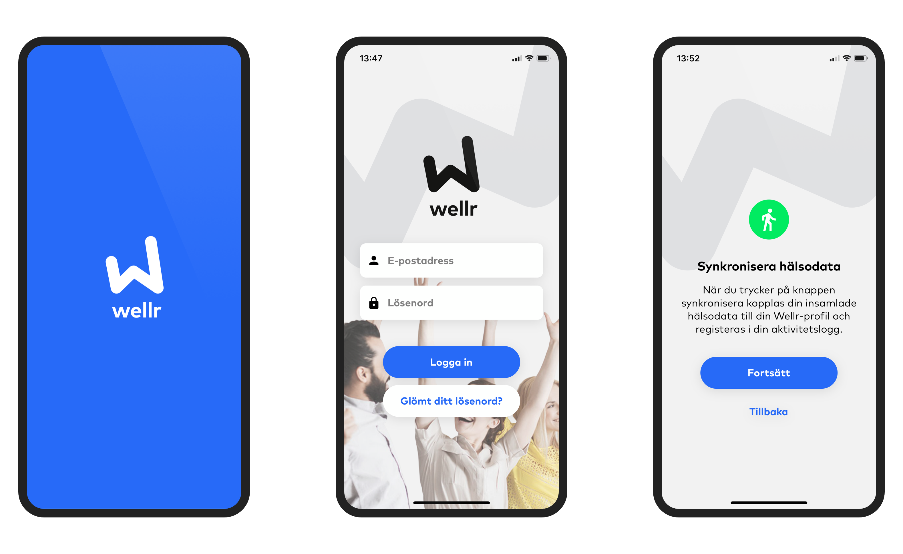Wellr health apps for iOS & Android - Designworld