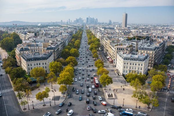 champs elysees area