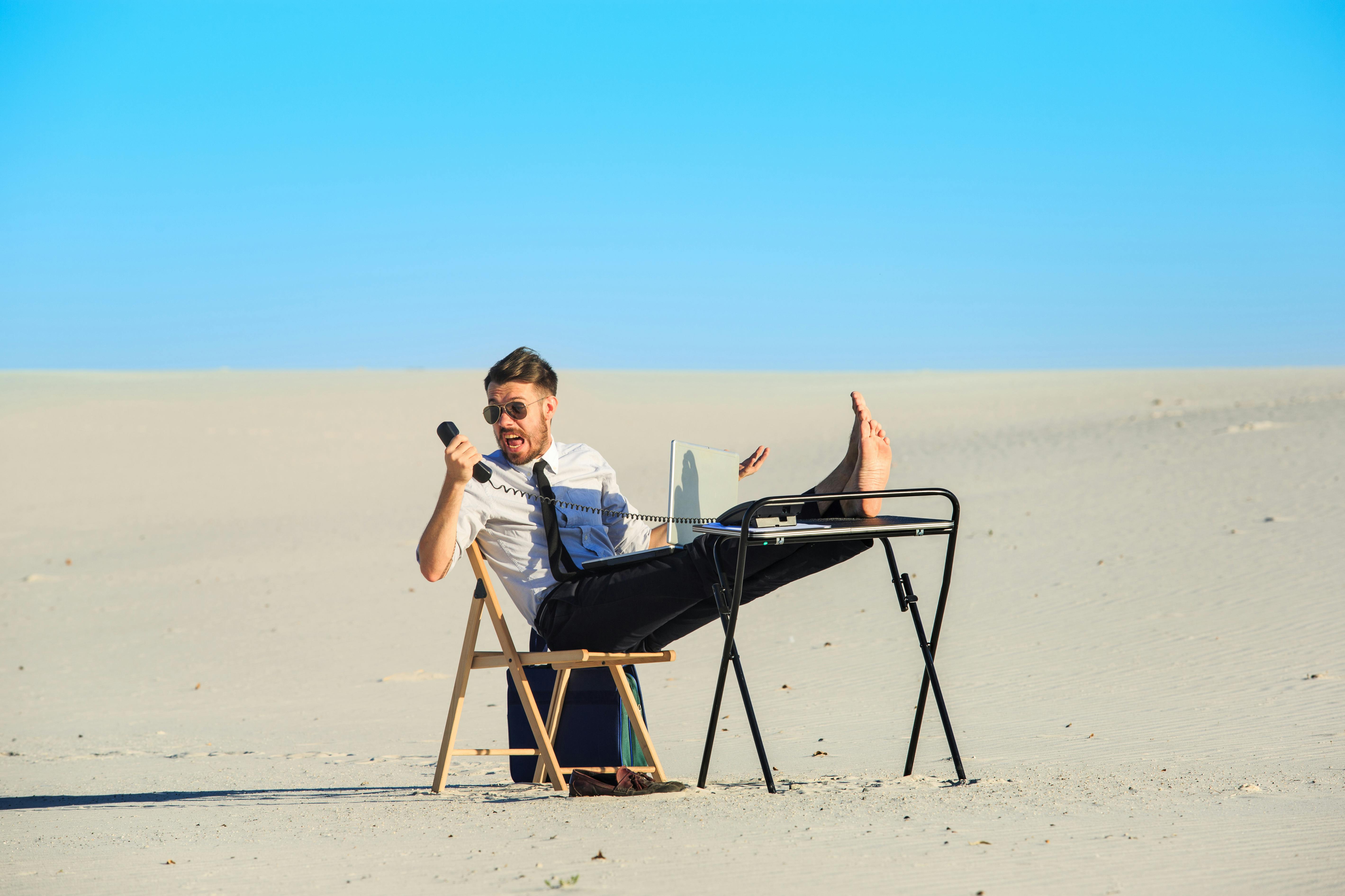 Les salariés français arrivent-ils à couper pendant leurs vacances ? L'Étude de Deskeo