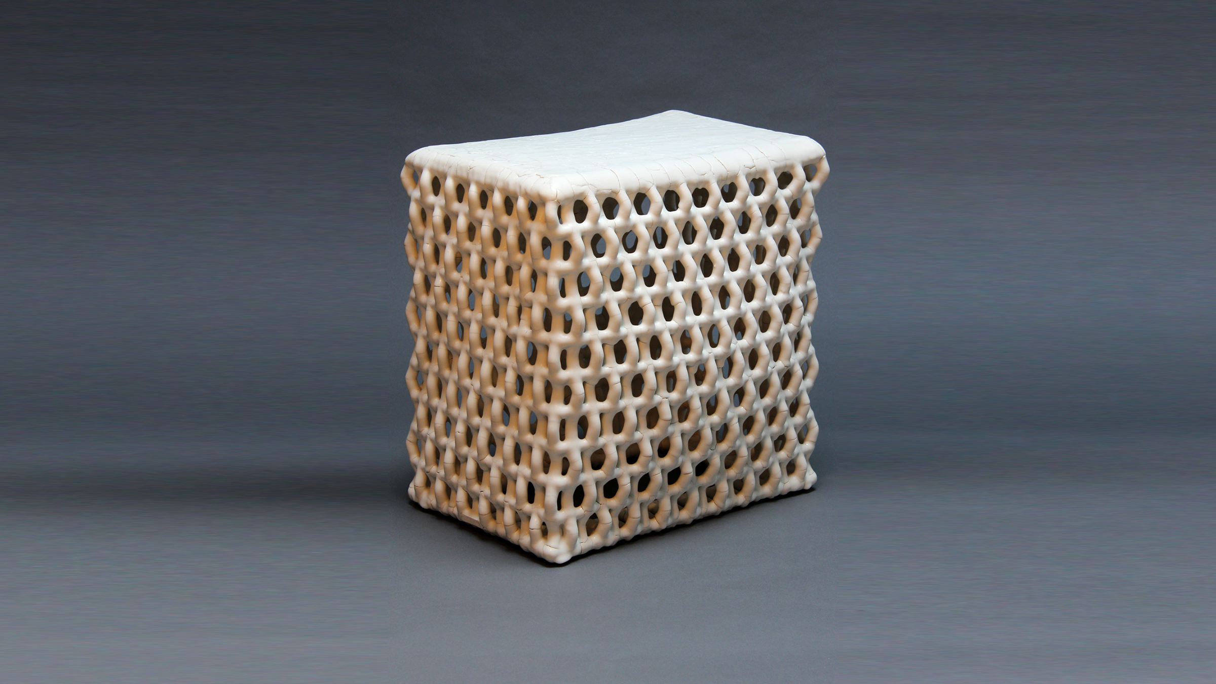 de sousa hughes Scott Daniel Design Ceramic Rhombus Table 13x19x20