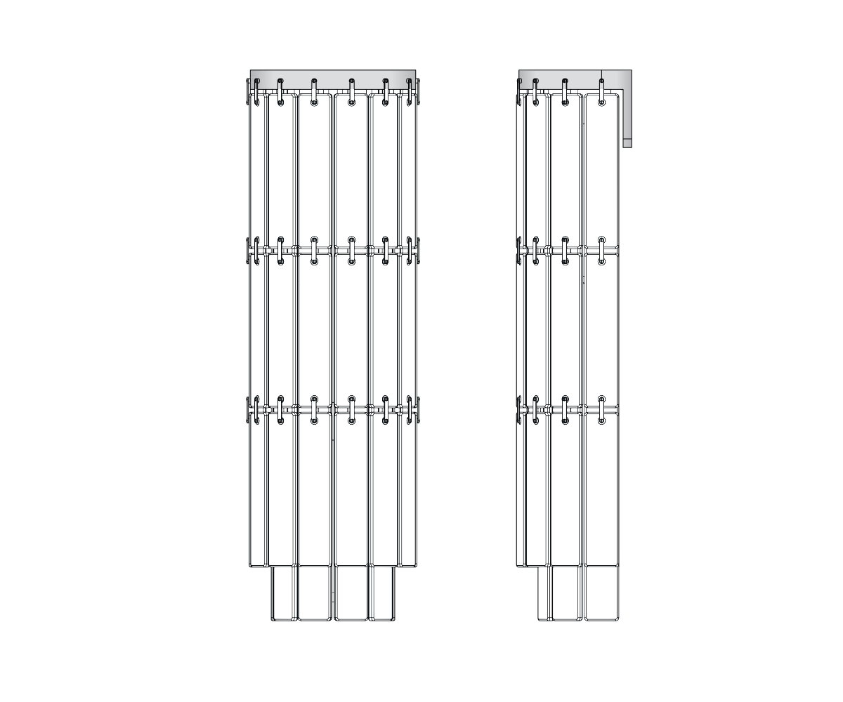 de sousa hughes Jonathan Browning Lacombe tall sconce line