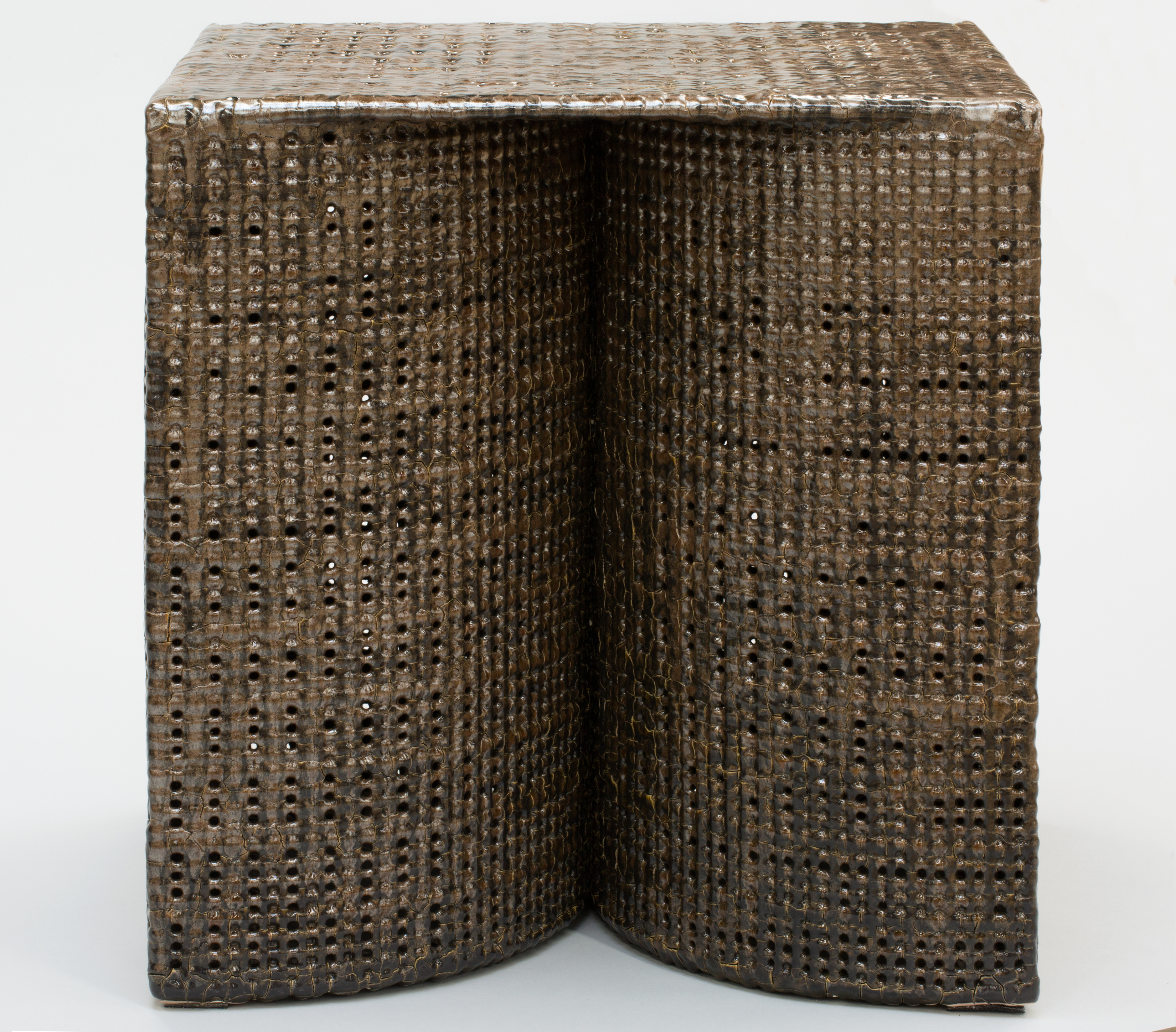 de sousa hughes Scott Daniel Design Ceramic Bisected Cylinder Table side