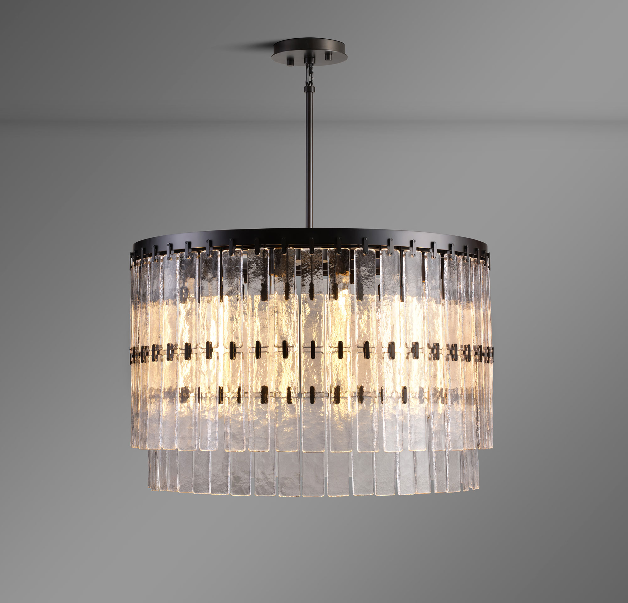 de sousa hughes Jonathan Browning Lacombe Circular Chandelier