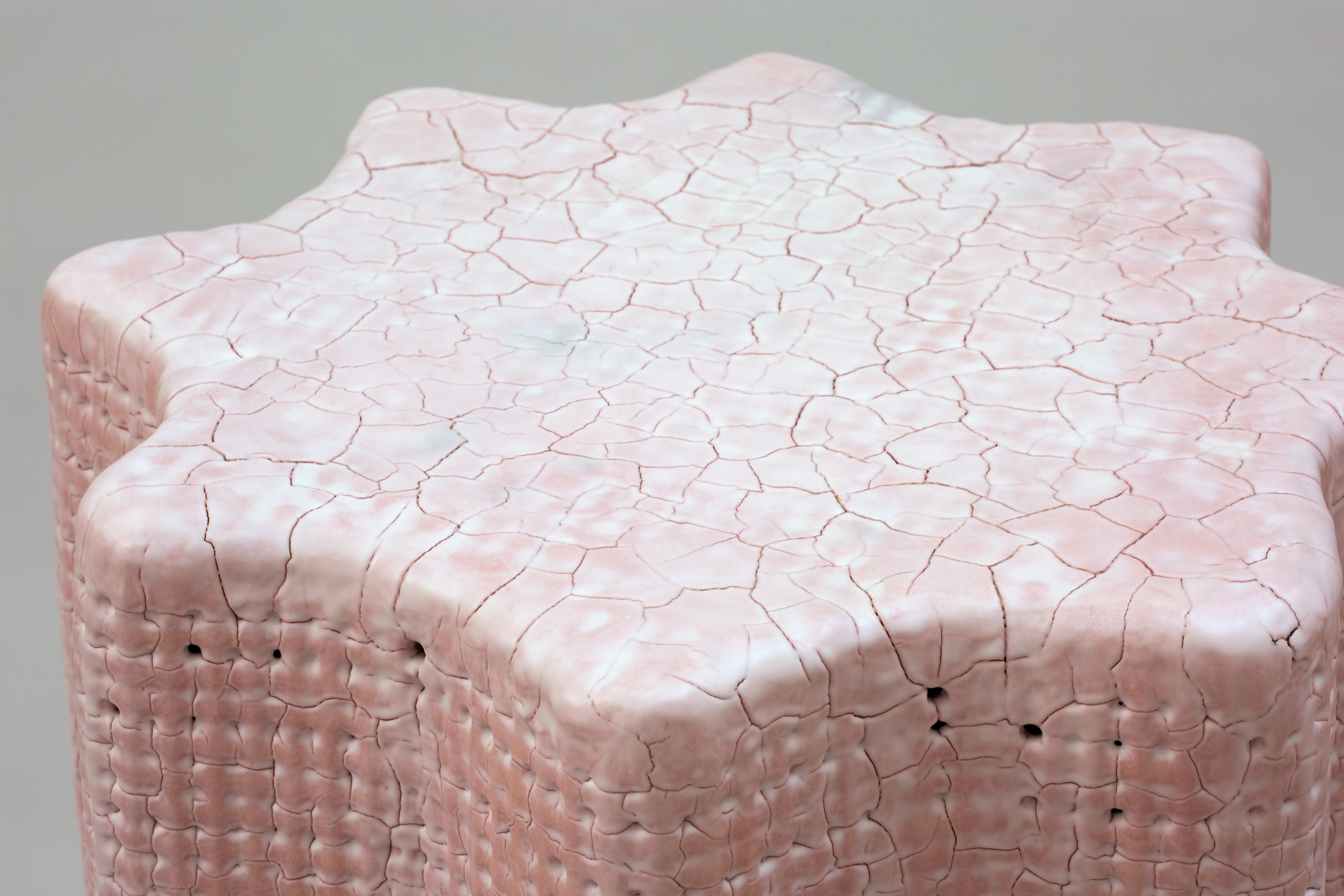 de sousa hughes Scott Daniel Design Ceramic Starfish Table Pink top detail