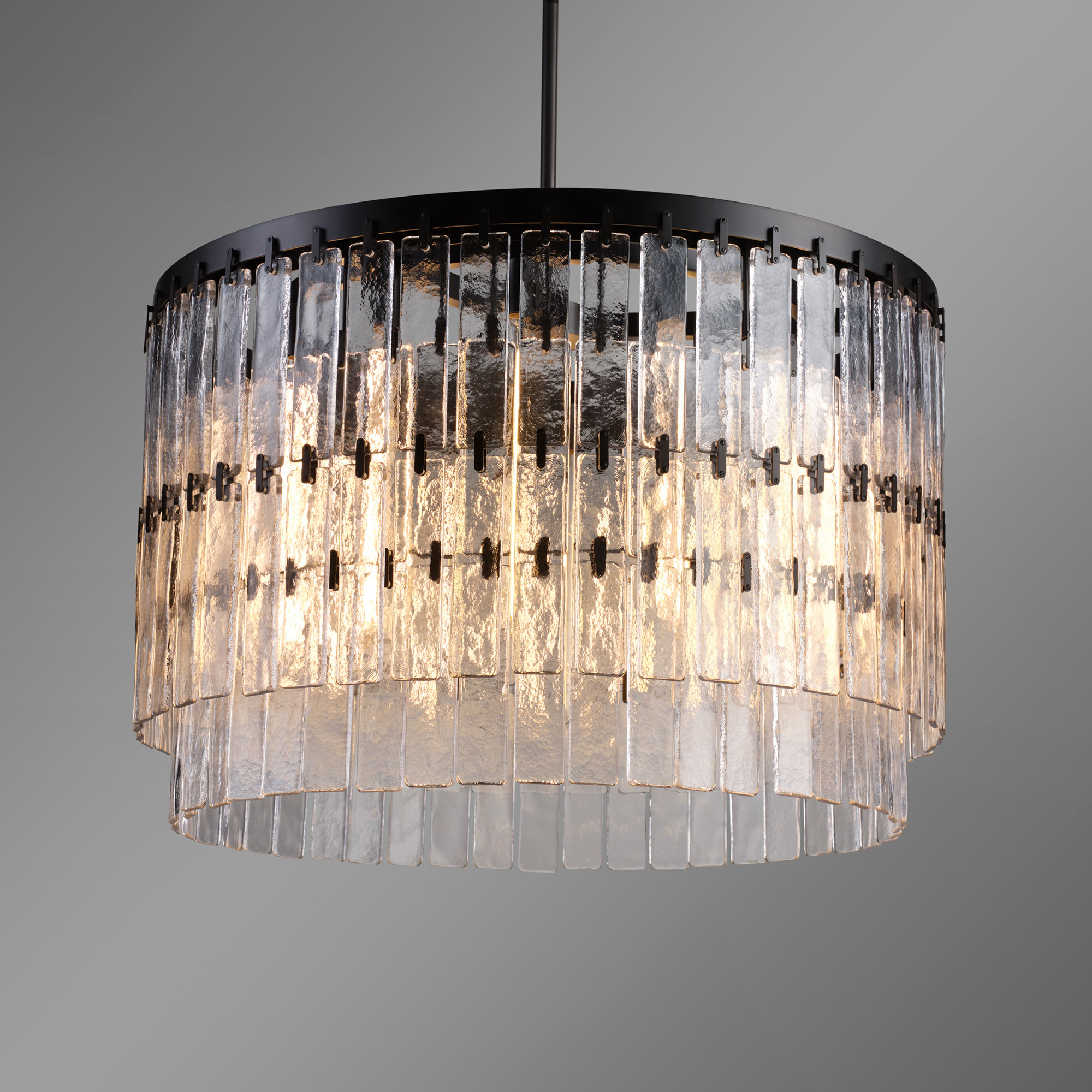 de sousa hughes Jonathan Browning Lacombe Circular Chandelier 2