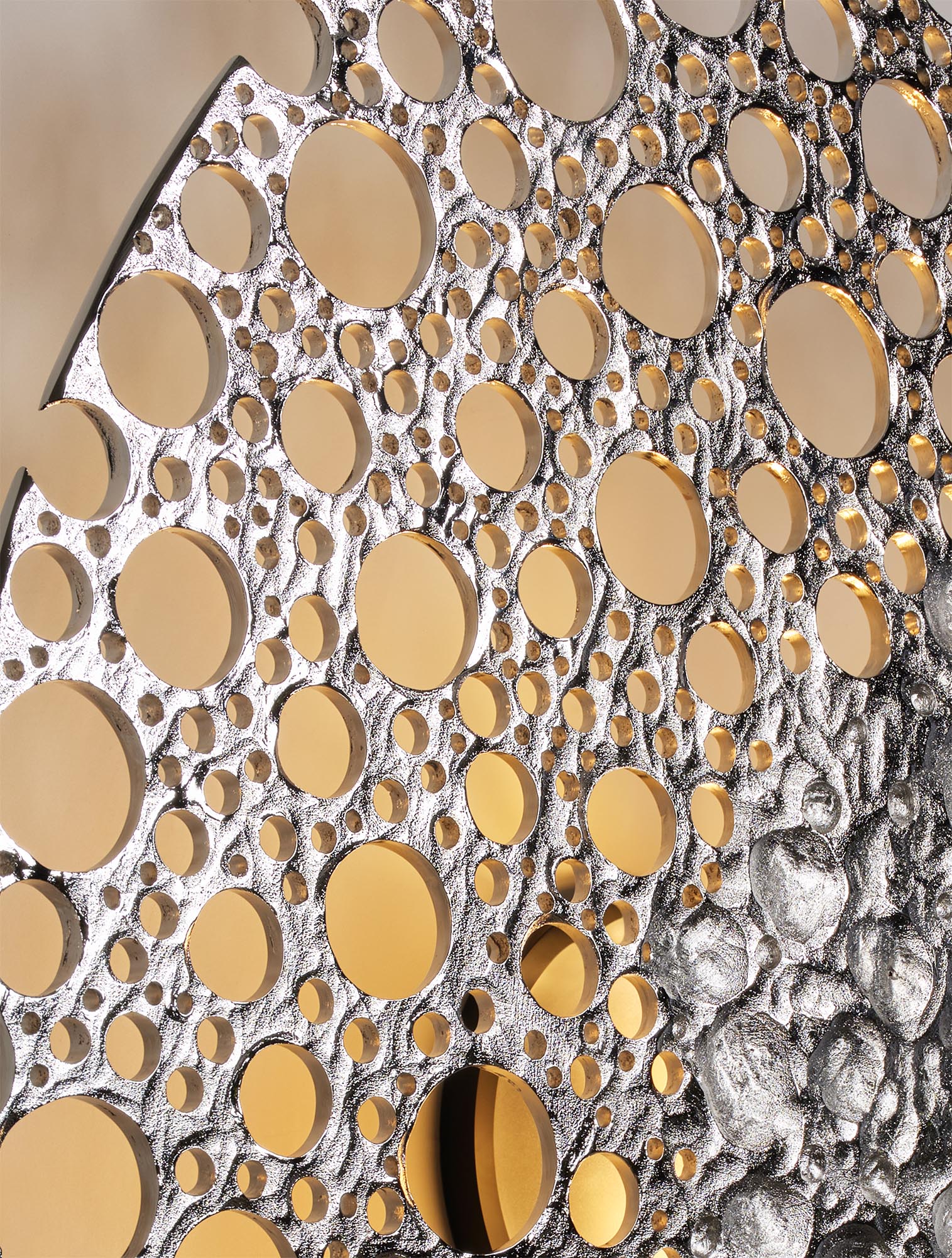 de sousa hughes Jonathan Browning Shield Sconce detail 2