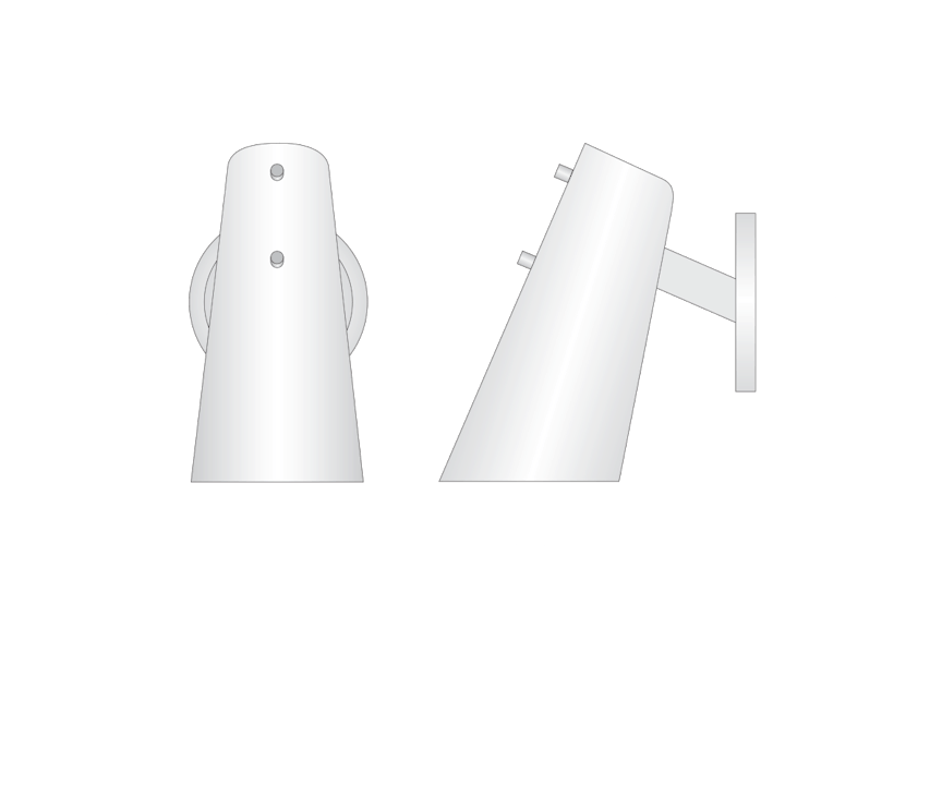 de sousa hughes Jonathan Browning Valette Sconce dimensions