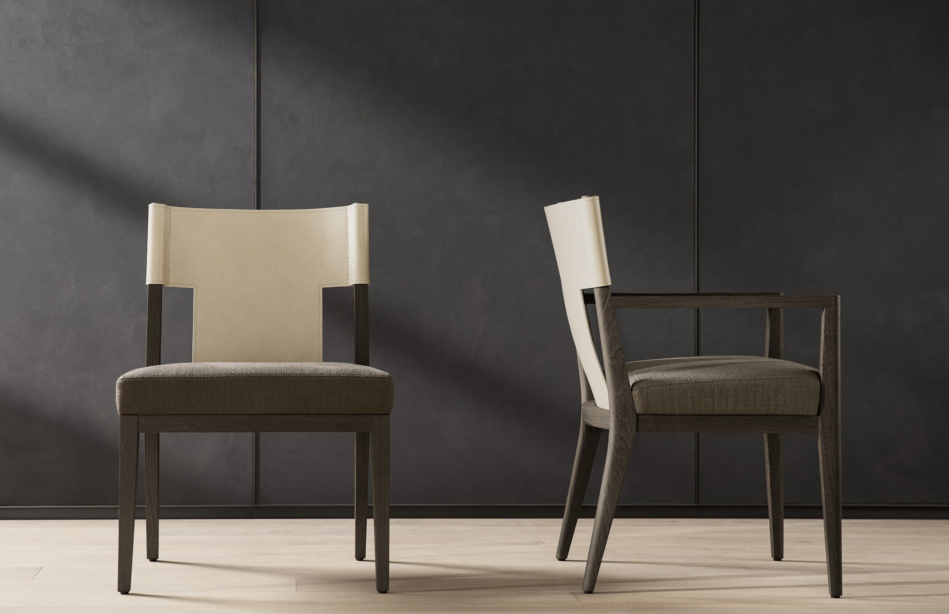 de sousa hughes joseph jeup cimon chair pair