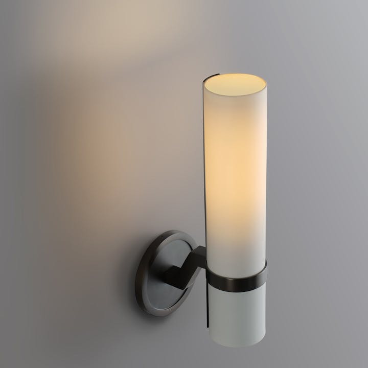 de sousa hughes Jonathan Browning Voltaire Tall Sconce top angle