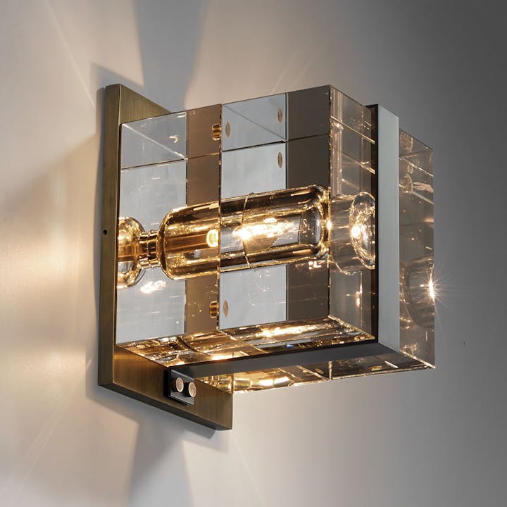 de sousa hughes Jonathan Browning Glacon Square Sconce