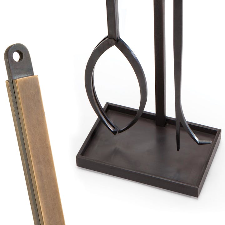 de sousa hughes Tuell Reynolds Woodside Fire Tool Set detail