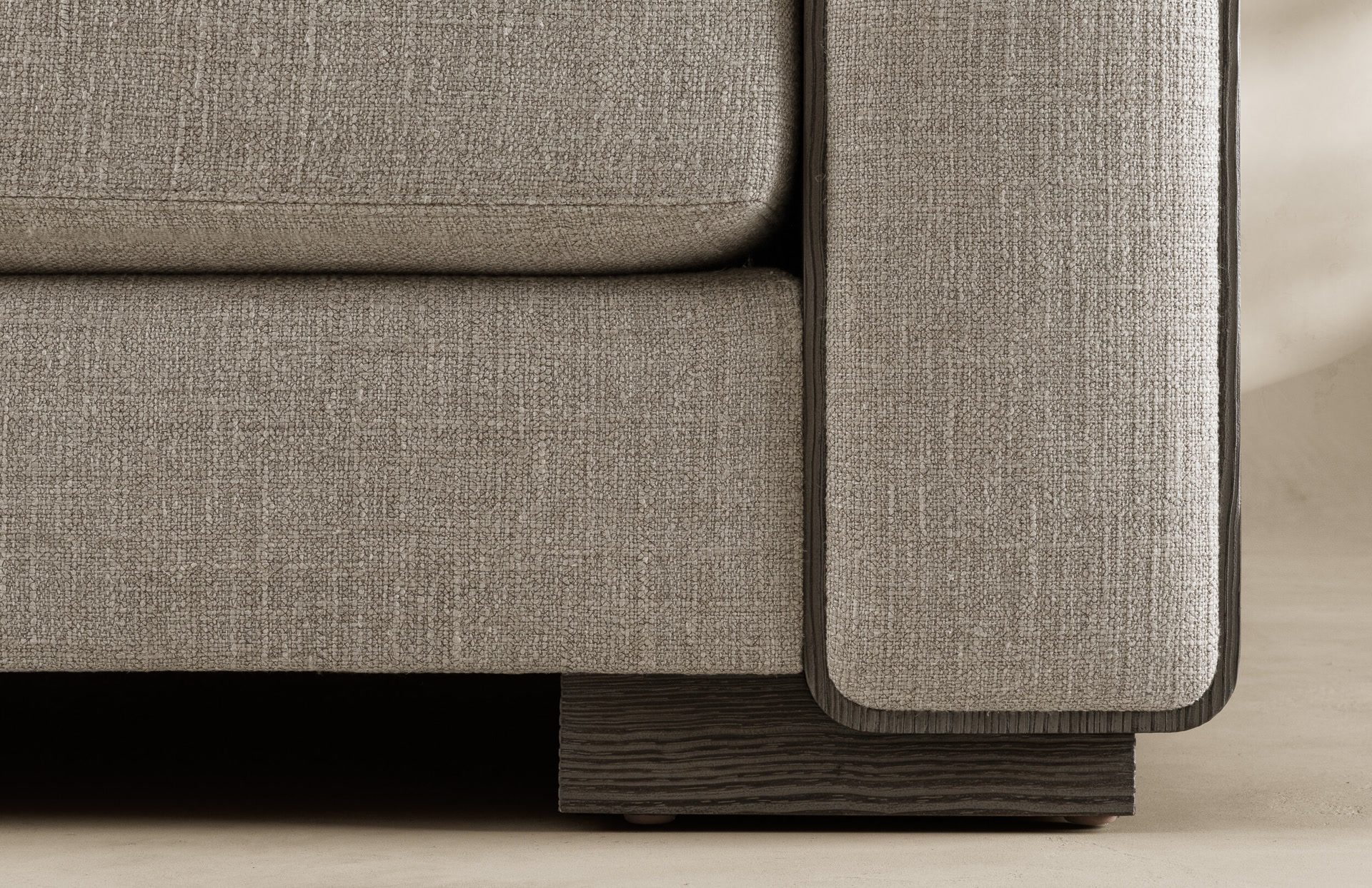 de sousa hughes joseph jeup savon sofa foot detail