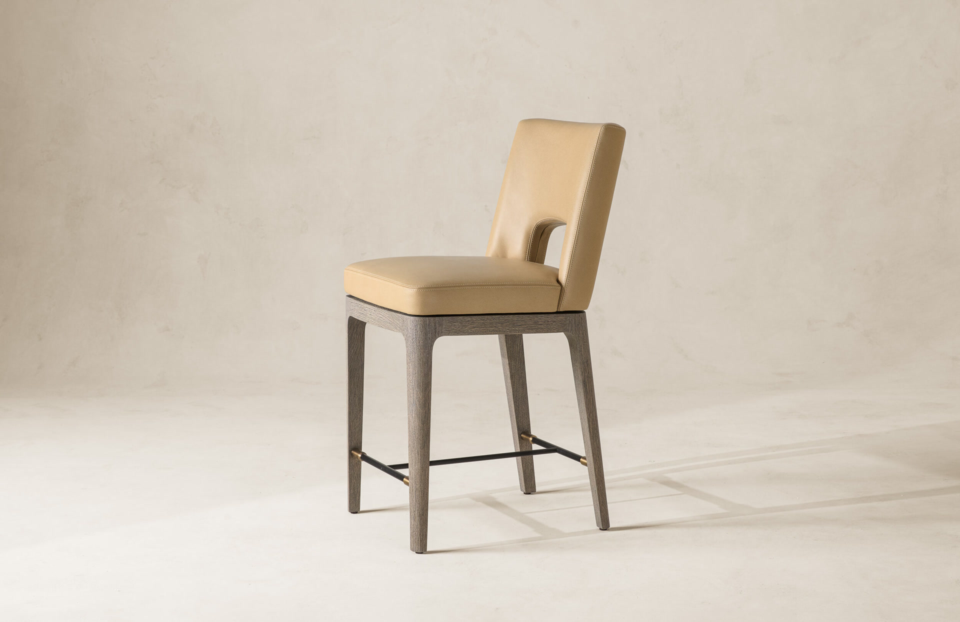 de sousa hughes joseph jeup hinton bar counter stool side angle