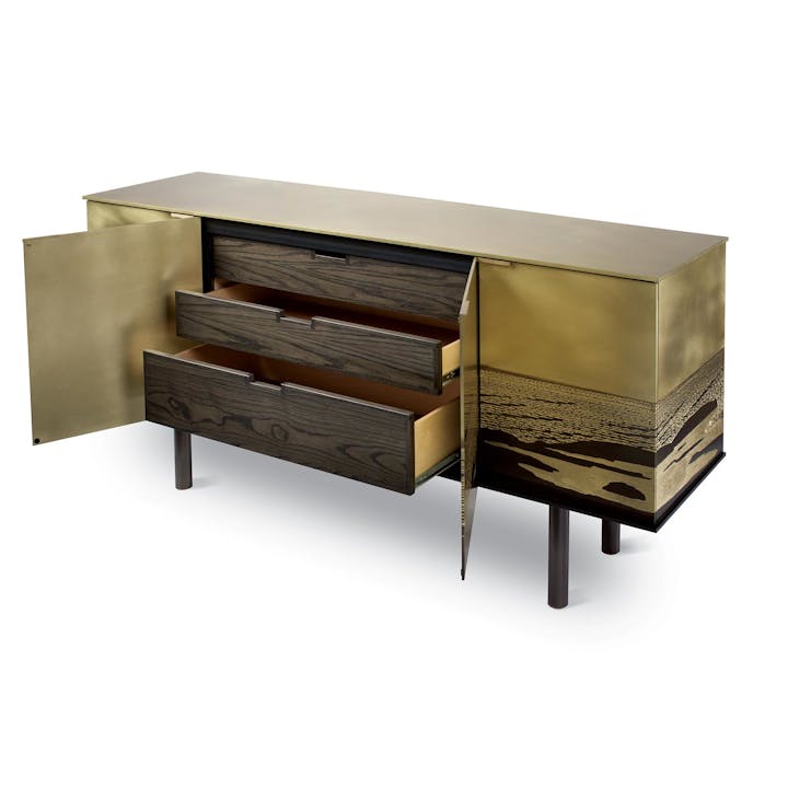 de sousa hughes tuell reynolds mackerricher sideboard cabinet open