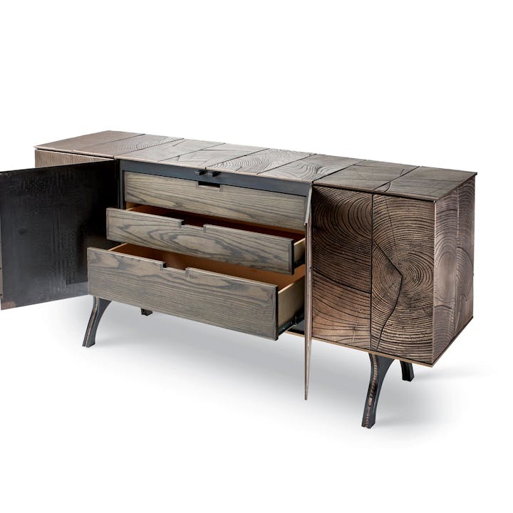 de sousa hughes tuell reynolds Muir Sideboard Cabinet open