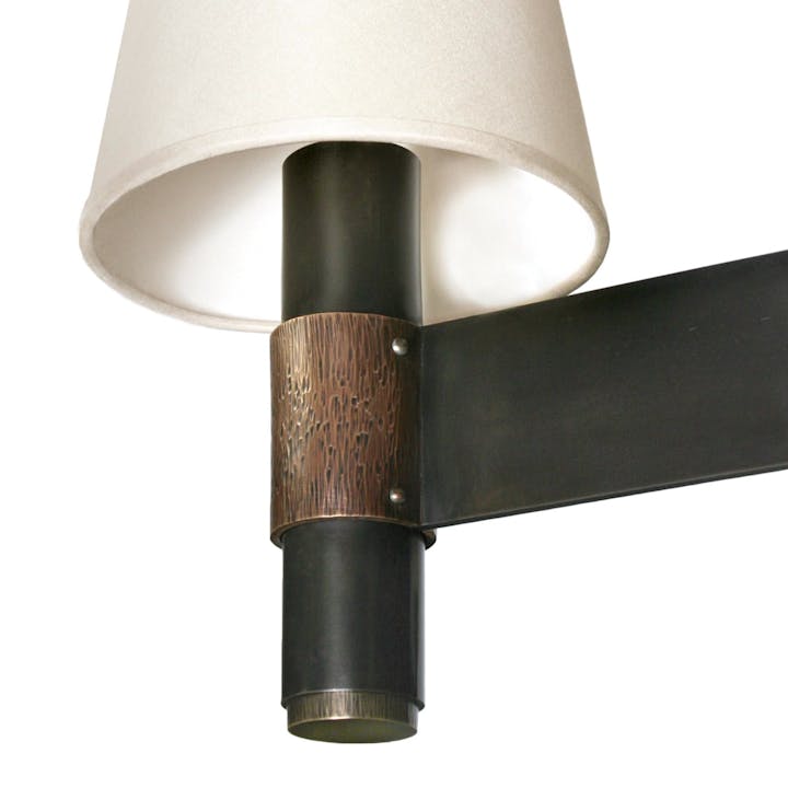 de sousa hughes Tuell Reynolds Mendocino Sconce detail