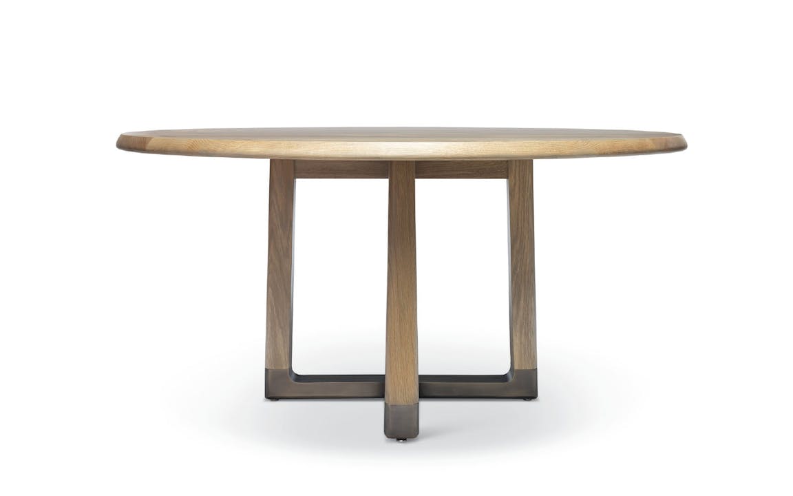 de sousa hughes Troscan Astrid Round Table Bronze side