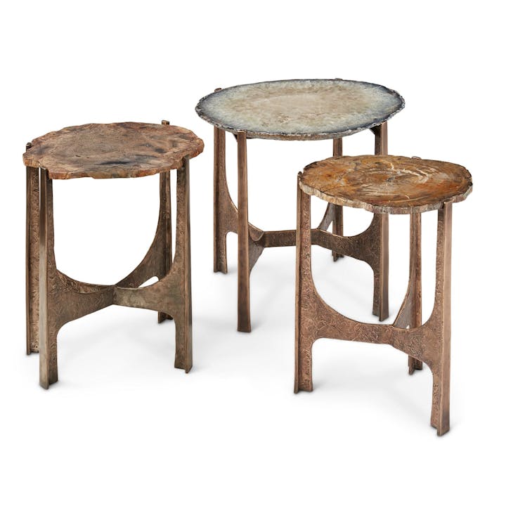 de sousa hughes tuell reynolds cascade side table group