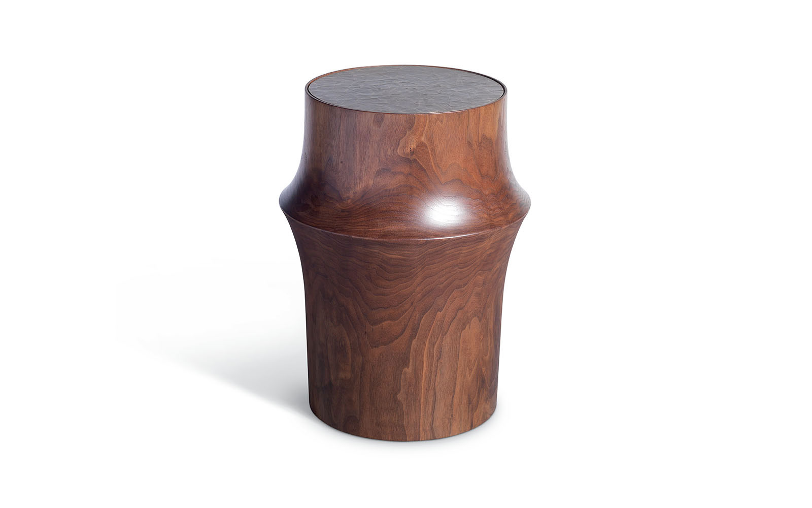 2GNHVfTOU3r de sousa hughes troscan basi drum table walnut textured caste bronze top