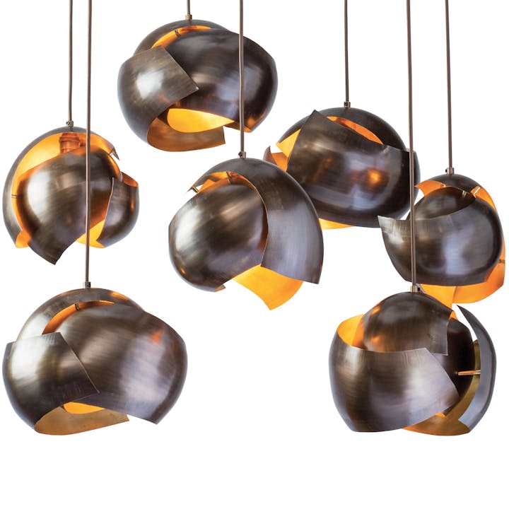 de sousa hughes Tuell Reynolds Galapagos Chandelier detail