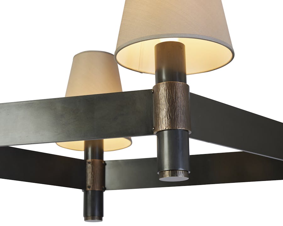 de sousa hughes Tuell Reynolds Mendocino Chandelier detail 3