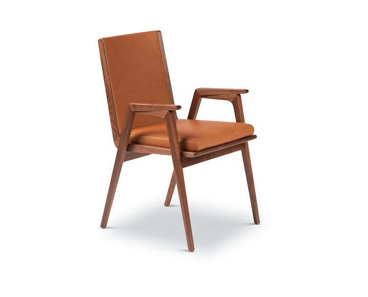 de sousa hughes troscan legato armchair front angle 2