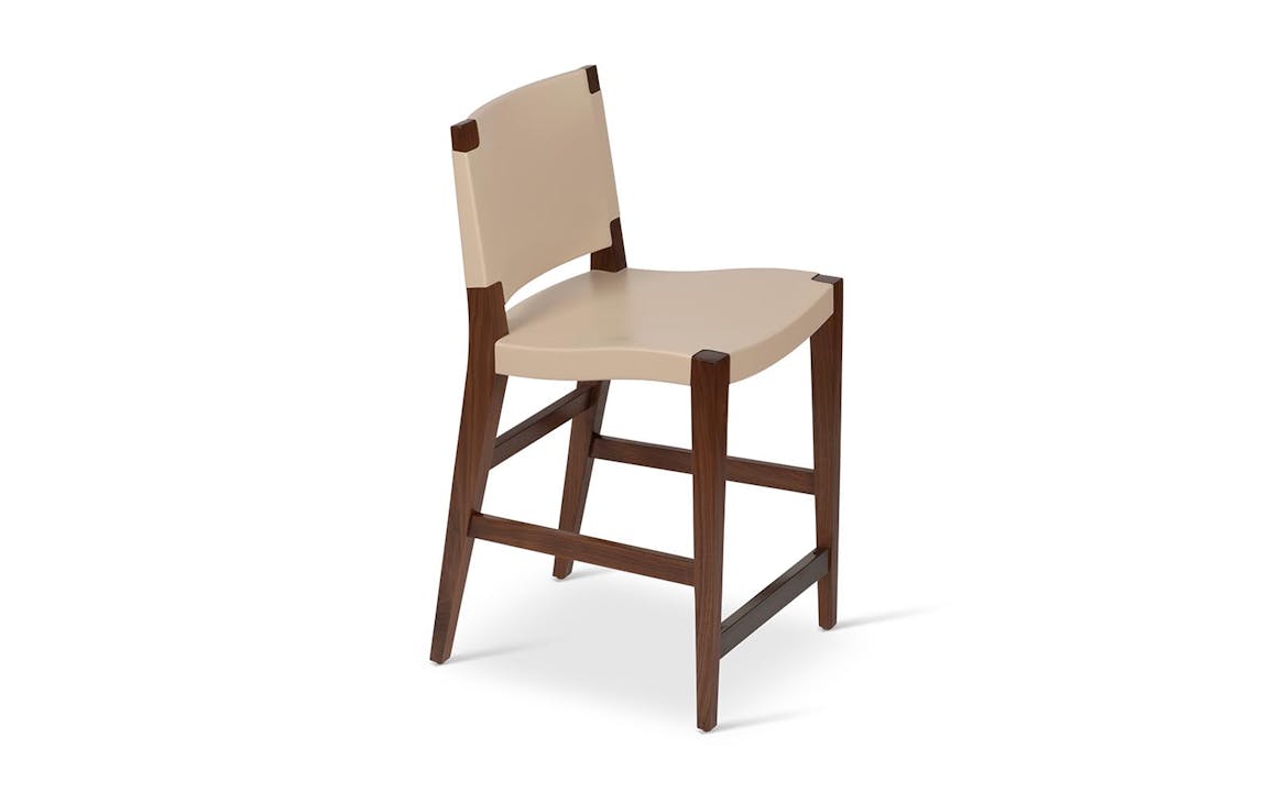 de sousa hughes troscan bella bar counter stool side angle