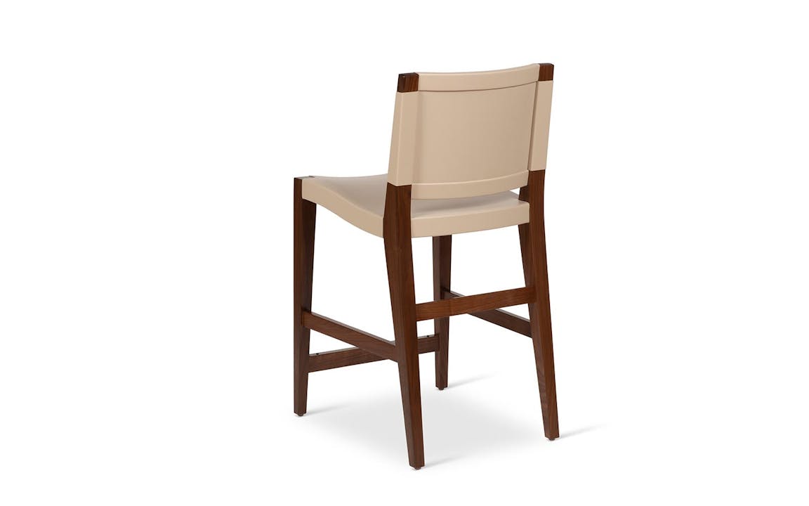 de sousa hughes troscan bella bar counter stool back angle