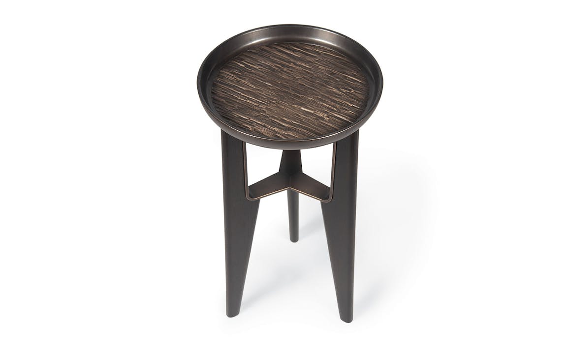 de sousa hughes Troscan Cadre Drink Table top angle 2