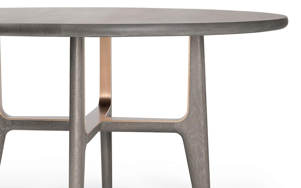 de sousa hughes Troscan Cadre Dining Table Round Detail