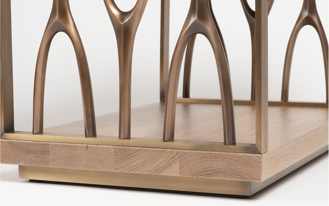 de sousa hughes troscan catena nightstand base detail