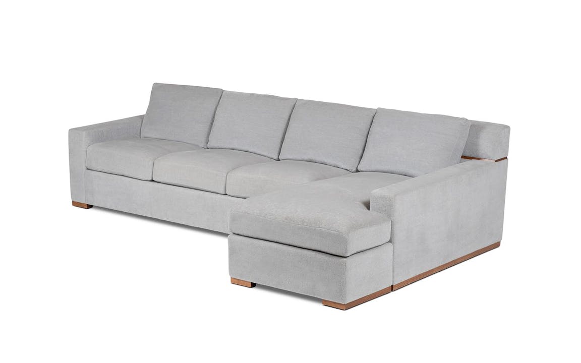 de sousa hughes Troscan Fitz Sectional Sofa side angle