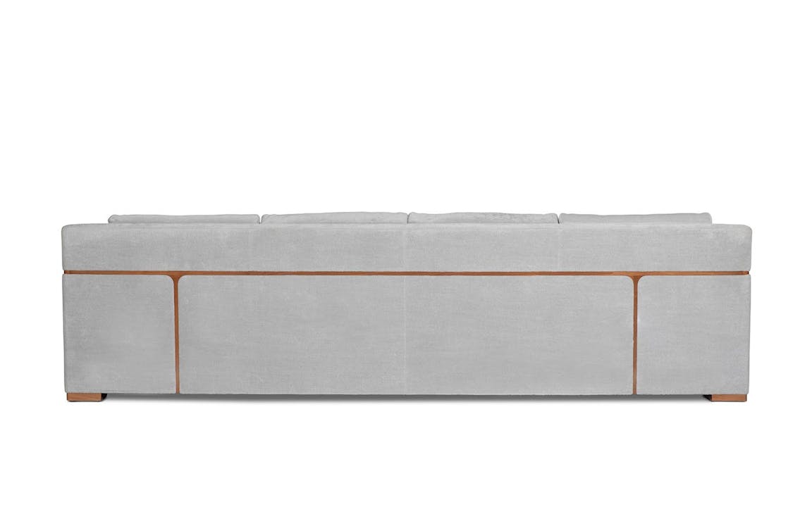 de sousa hughes Troscan Fitz Sectional Sofa back