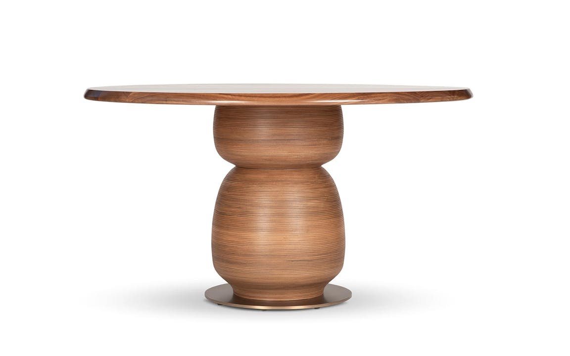 de sousa hughes troscan kokeshi dining table side